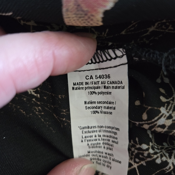 Dressy casual shirt with bird pattern - Picture 4 of 4